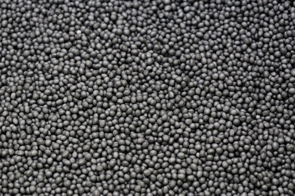 grey polystyrene beads for cavity wall insulation