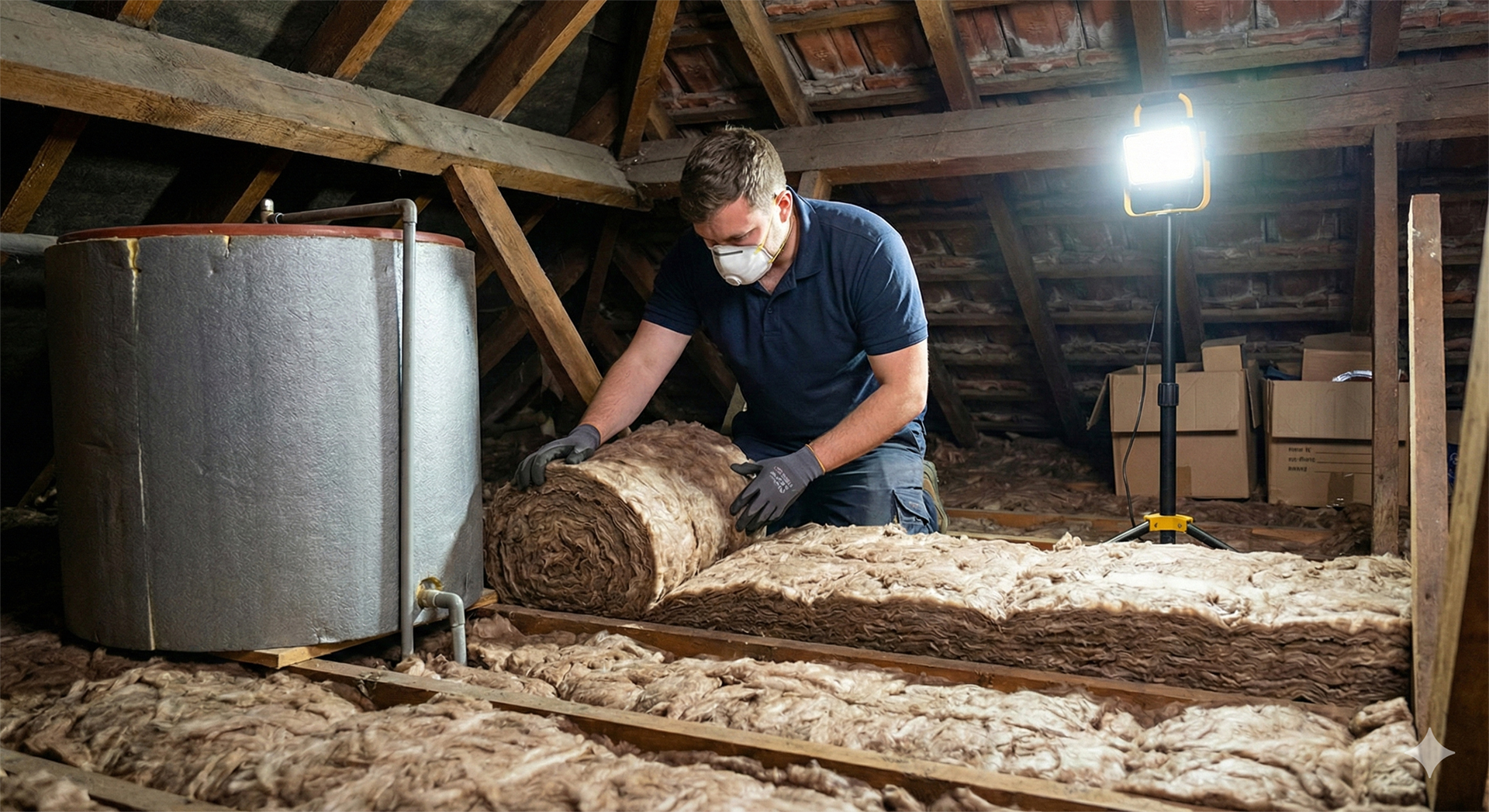 Improveasy insulation installation.