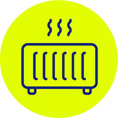 Heating icon