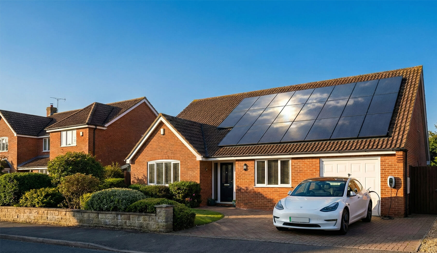 Improveasy solar panels on Hhuse