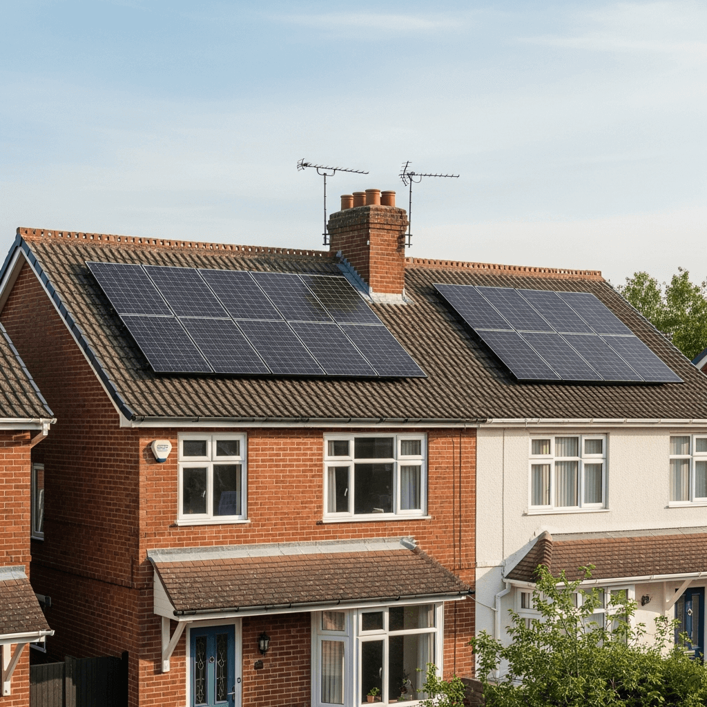 Improveasy Solar Panels on roof