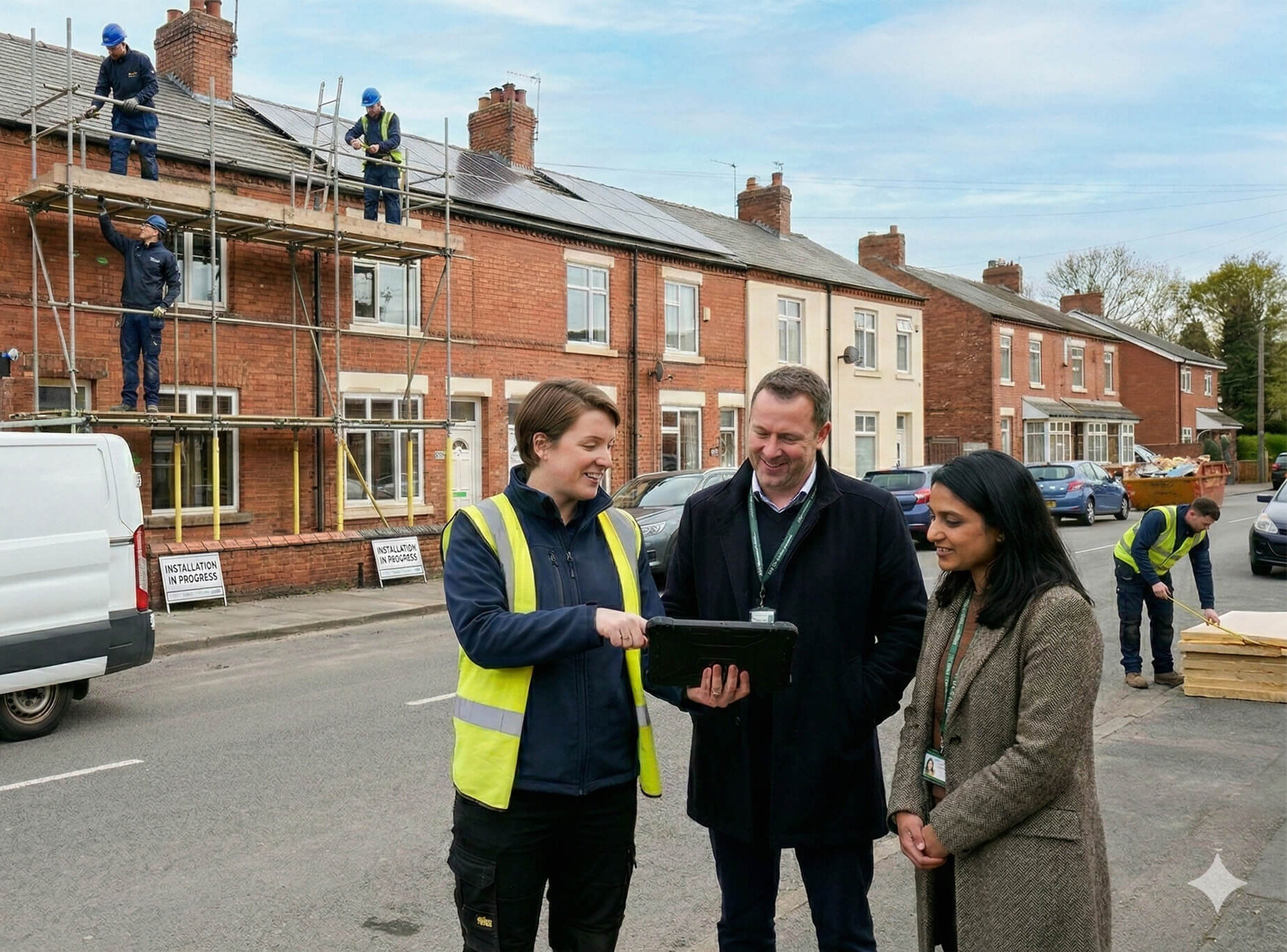 Improveasy team members supporting councils