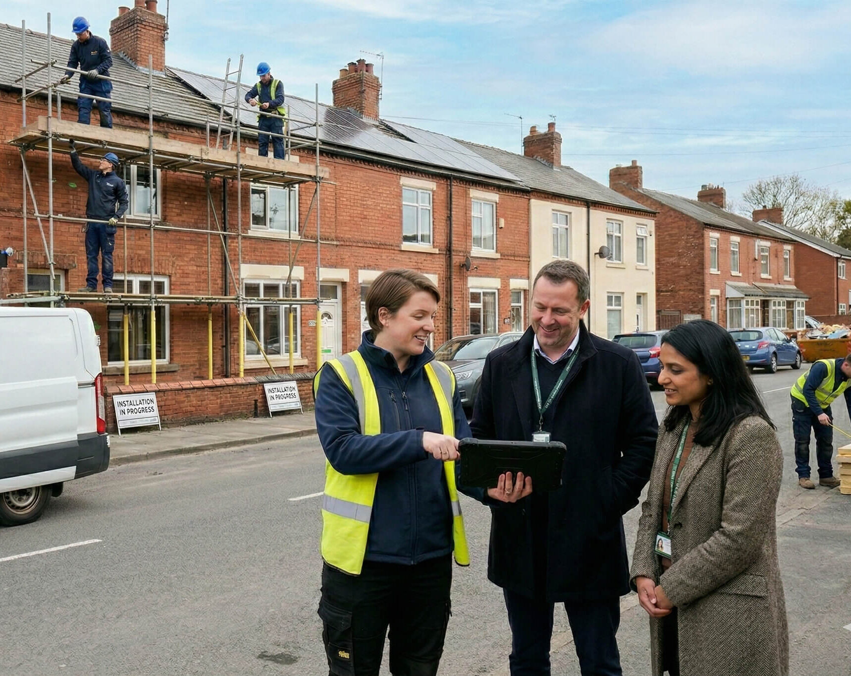 Improveasy team members supporting councils