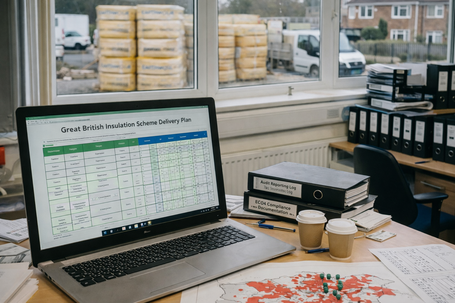 High-volume home insulation delivery and compliance oversight under the Great British Insulation Scheme.
