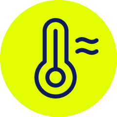 Home comfort and warmth icon representing improved heating and energy efficiency