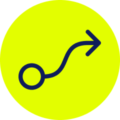 Flow arrow icon
