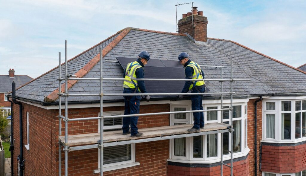 "It Made Us Feel Hopeful": A Greater Manchester Family on Their Air Source Heat Pump, Solar Panel, and Battery Installation with Improveasy