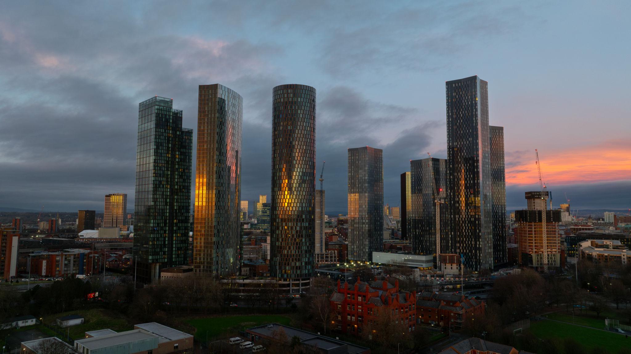 Manchester skyline